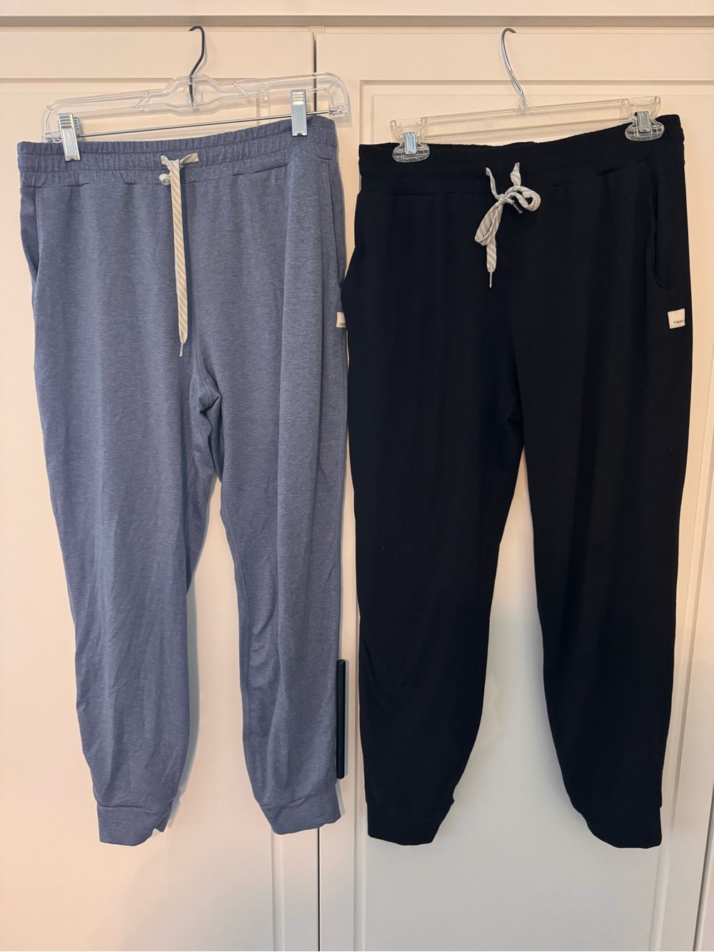 BUNDLE** Vuori Performance Joggers in Isle Blue Heather and Heather Black